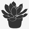 Artistic Plant - Laser Engraver SVG