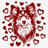 Beautiful Shetland Sheepdog - Vinyl SVG