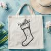 Stunning Stocking In PNG Format - Free Download