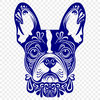 Free Ornate Dog Printable Artwork