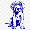 Stunning Puppy Digital Art In SVG For Free Download