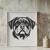 Free Unique Rottweiler Vector Craft File SVG - Commercial Use