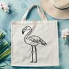 Artistic Flamingo In SVG - Free Digital Download