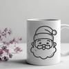 Artistic Santa - DXF Format