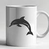 Creative Dolphin In SVG For Free Download