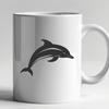 Creative Dolphin - Laser Engraver SVG Free Download