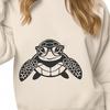 Stunning Sea Turtle SVG - Free Commercial Use Download