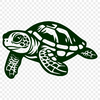 Free Creative Sea Turtle Template