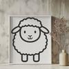 Free Creative Sheep - Free DXF Download, Commercial Use