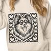 Beautiful Shetland Sheepdog In SVG - Free Download