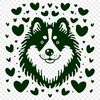 Artistic Shetland Sheepdog In PDF