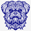 Ornate Shih Tzu In SVG - Free Download