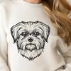 Artistic Shih Tzu In SVG - Free Digital Download