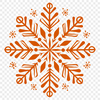 Snowflake Clip Art In PNG & SVG - Free Digital Download