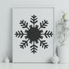 Creative Snowflake Clip Art