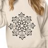 Beautiful Snow - Laser Engraver SVG