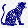 Sitting Big Cat Image - SVG Free Download