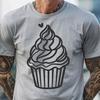 Stunning Cupcake - Laser Cutter PNG