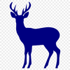 Deer Drawing In SVG, PNG, PDF And DXF File Formats