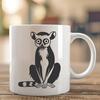 Beautiful Lemur Artwork - Free PNG