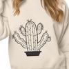 Stunning Desert Plant - Laser Engraver DXF Free Download