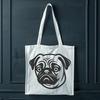 Beautiful Pug SVG