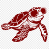 Sea Turtle In SVG Format - Free Digital Download, Commercial Use