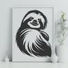 Beautiful Sloth - Cricut PDF