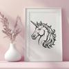 Free Unicorn - Laser Engraver PNG