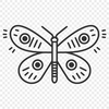 Beautiful Butterfly In DXF Free Commercial Use Download