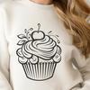 Artistic Cupcake - Cricut PDF