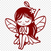 Fairy Printable Artwork In PNG File Format For Free Download