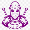 Knight Illustration In SVG, PNG, PDF And DXF Formats