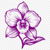 Unique Flower DXF - Free Commercial Use Download