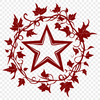 Free Star In DXF - Free Digital Download