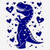 T Rex Vector Illustration In SVG, PNG, PDF And DXF File Formats