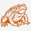 Artistic Toad In PNG - Free Download