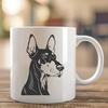 Free Doberman Pinscher Files For Digital Download In DXF Format