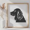 Stunning Cocker Spaniel Digital Drawing