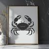 Unique Crab - Sublimation SVG