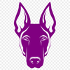 Beautiful Doberman Pinscher Vector Art