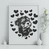 Artistic Havanese Drawing