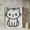 Free Kitten Files For Digital Download In SVG Format