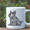 Free Miniature Schnauzer Illustration In DXF For Free Download