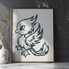 Creative Pheonix - Laser Engraver SVG