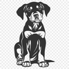 Free Unique Dog Printable Image DXF - Commercial Use