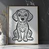 Free Unique Puppy Vector Art PNG - Commercial Use