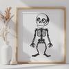 Creative Skeleton - Craft DXF Free Download