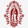 Artistic Our Lady Of Guadalupe  - For Vinyl Project