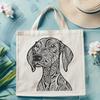 Stunning Dog Stencil - Free PNG Download